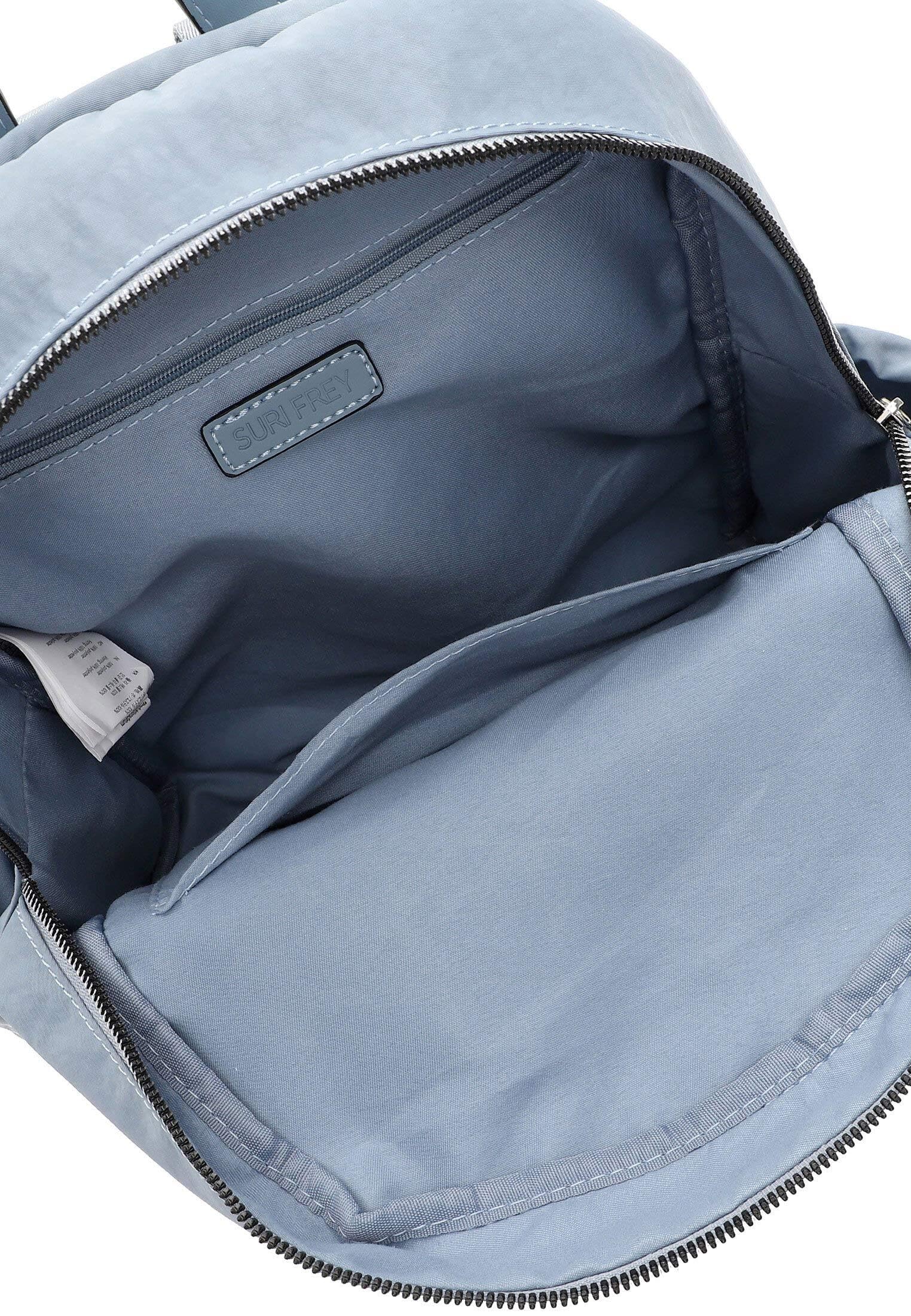SURI FREY Abby Backpack Rucksack Denim mit Flaschenfach
