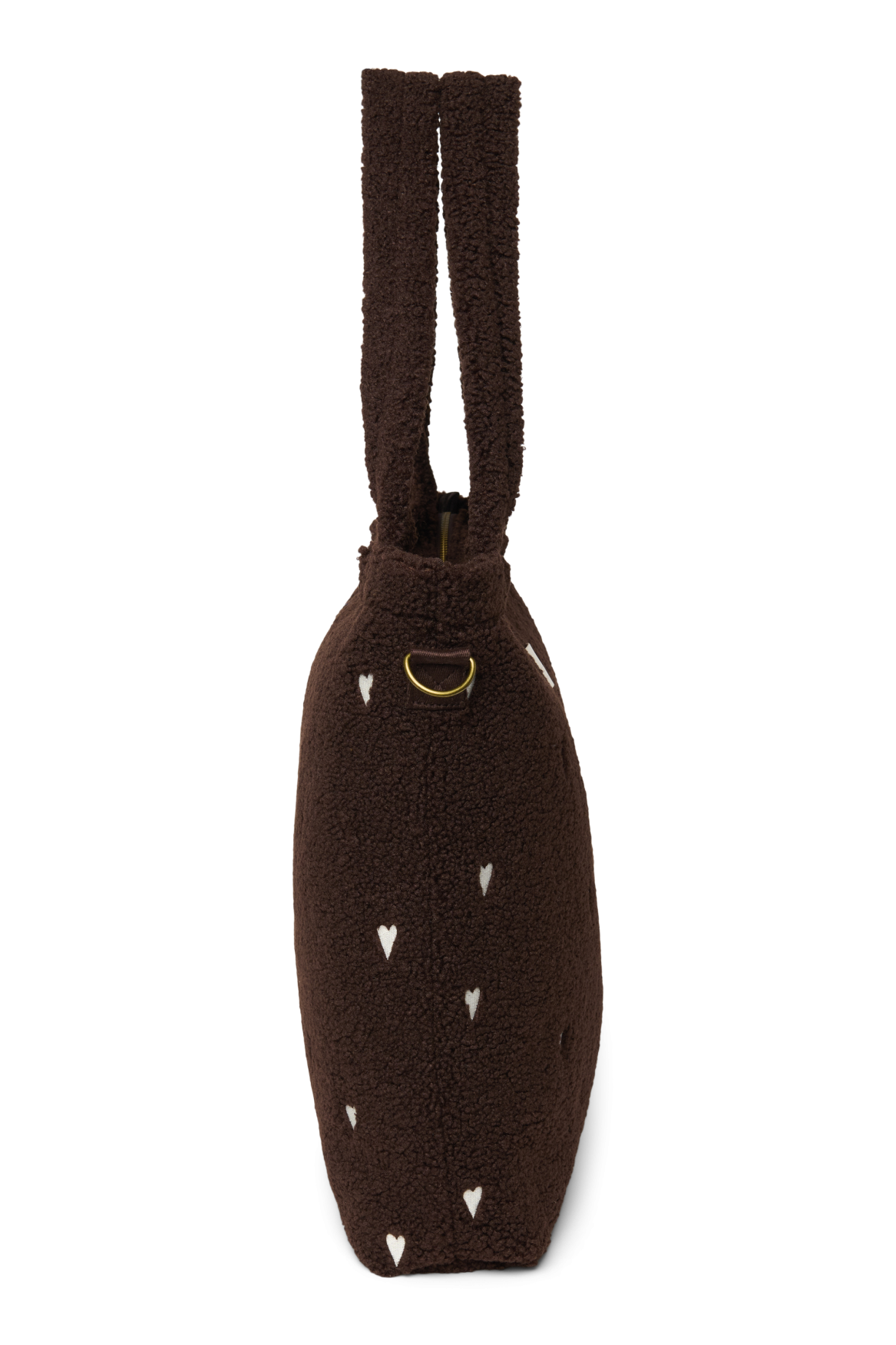 Studio Noos Teddy Diaper Bag Wickeltasche Chocolate Hearts Teddy