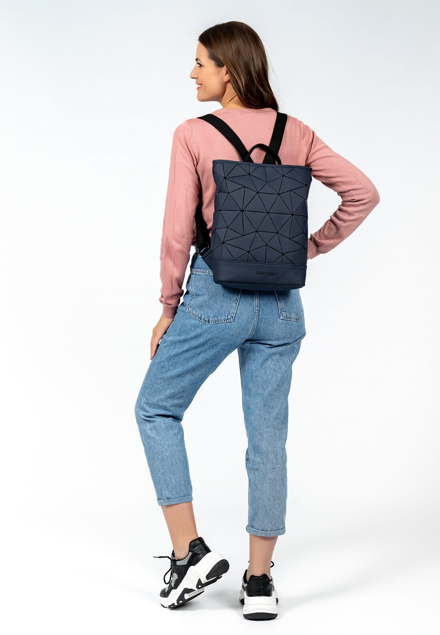 SURI FREY Jessy-Lu 18049 Rucksack Beige Kunstleder