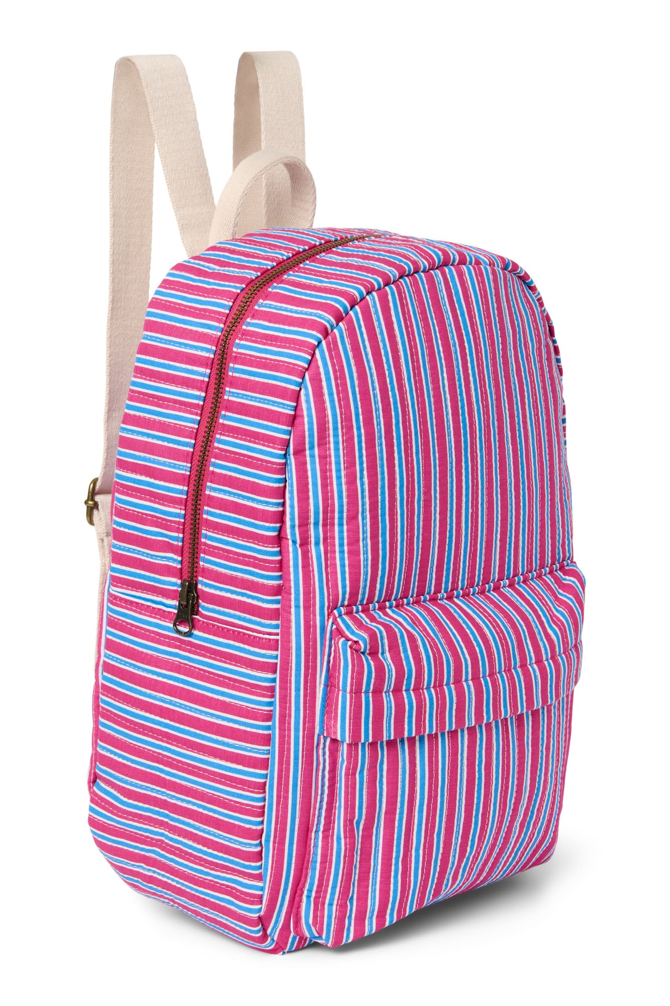 Studio Noos Poplin Midi Rucksack Himbeer