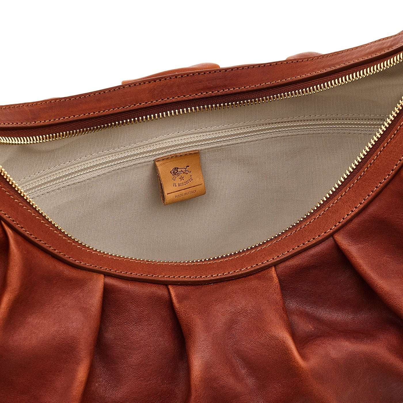 Il Bisonte Accademia Hobo Handtasche Seppia