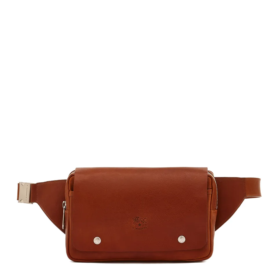 Il Bisonte Brolio Bauchtasche Vollleder Seppia