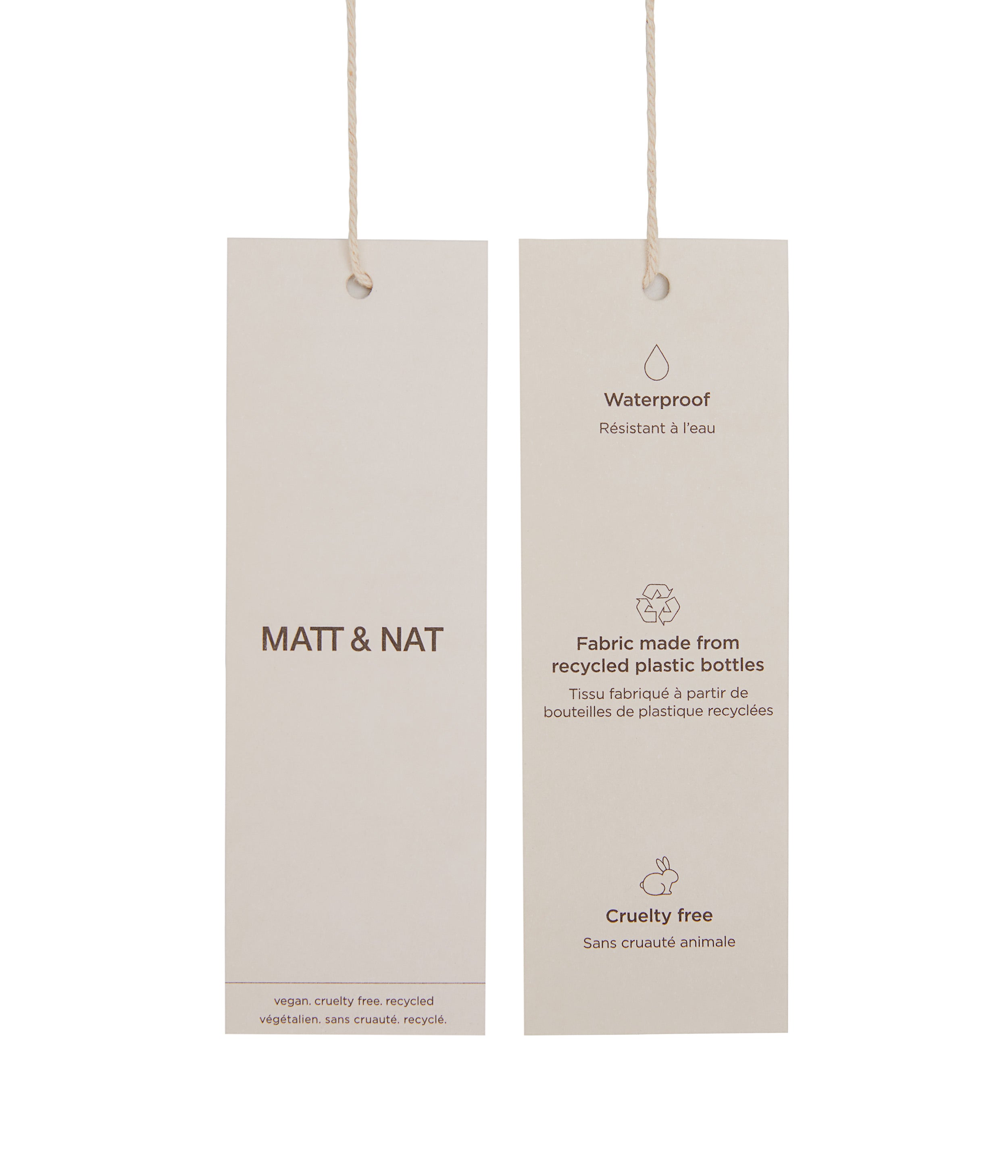 Matt & Nat Demee Regenjacke schwarz wasserdicht