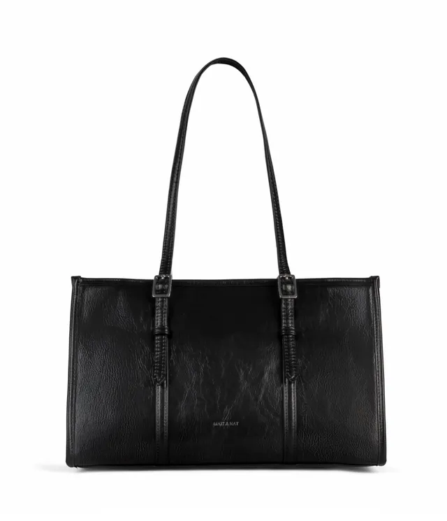 Matt & Nat Theme Zephyr Tote Schwarz vegan