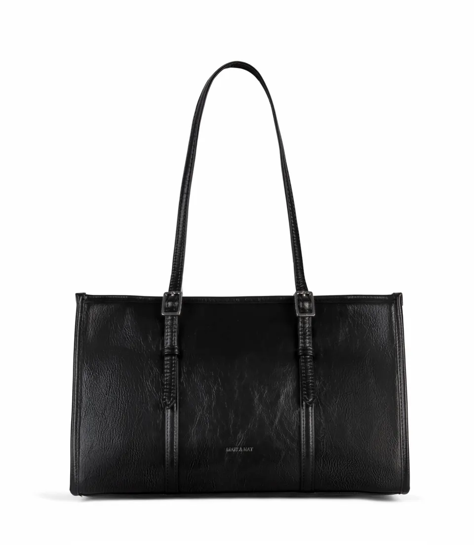 Matt & Nat Theme Zephyr Tote Schwarz vegan
