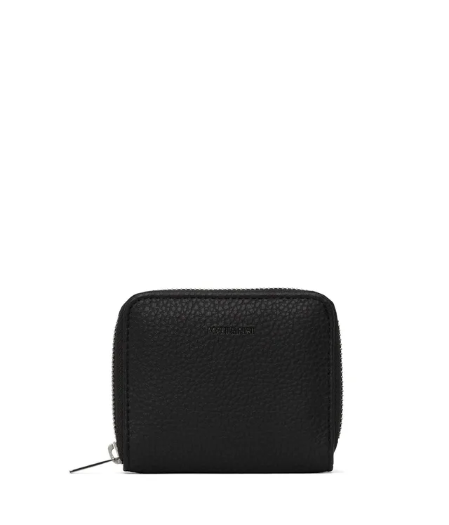Matt & Nat Rue Purity Geldbörse Schwarz klein