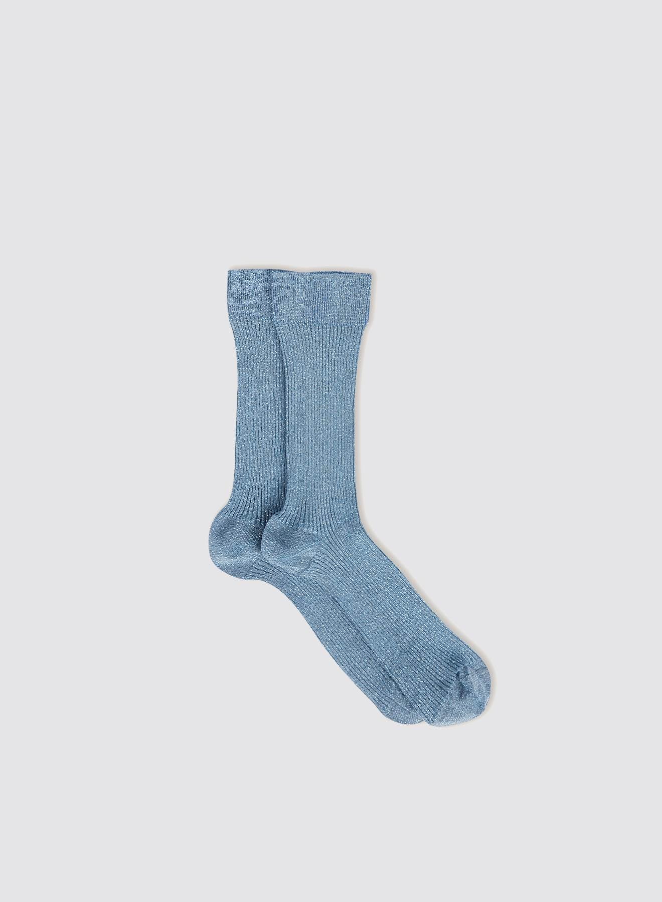 Maria la Rosa WD0B2UN0808 Socken Grün Lurex