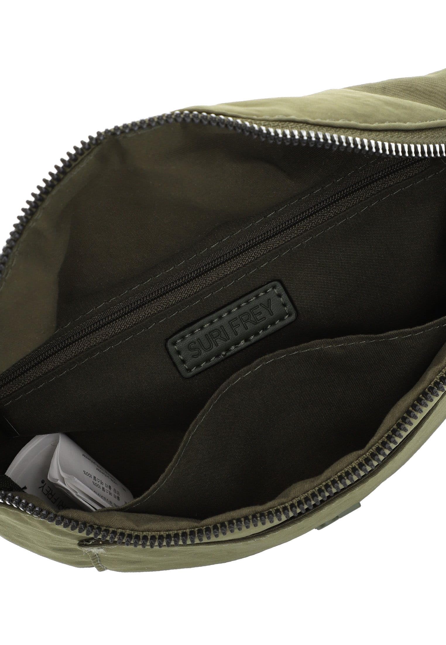 SURI FREY Abby Crossover Umhängetasche Khaki flach