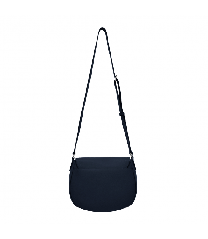 Lamarthe Paris Umhängetasche Navy Vollleder