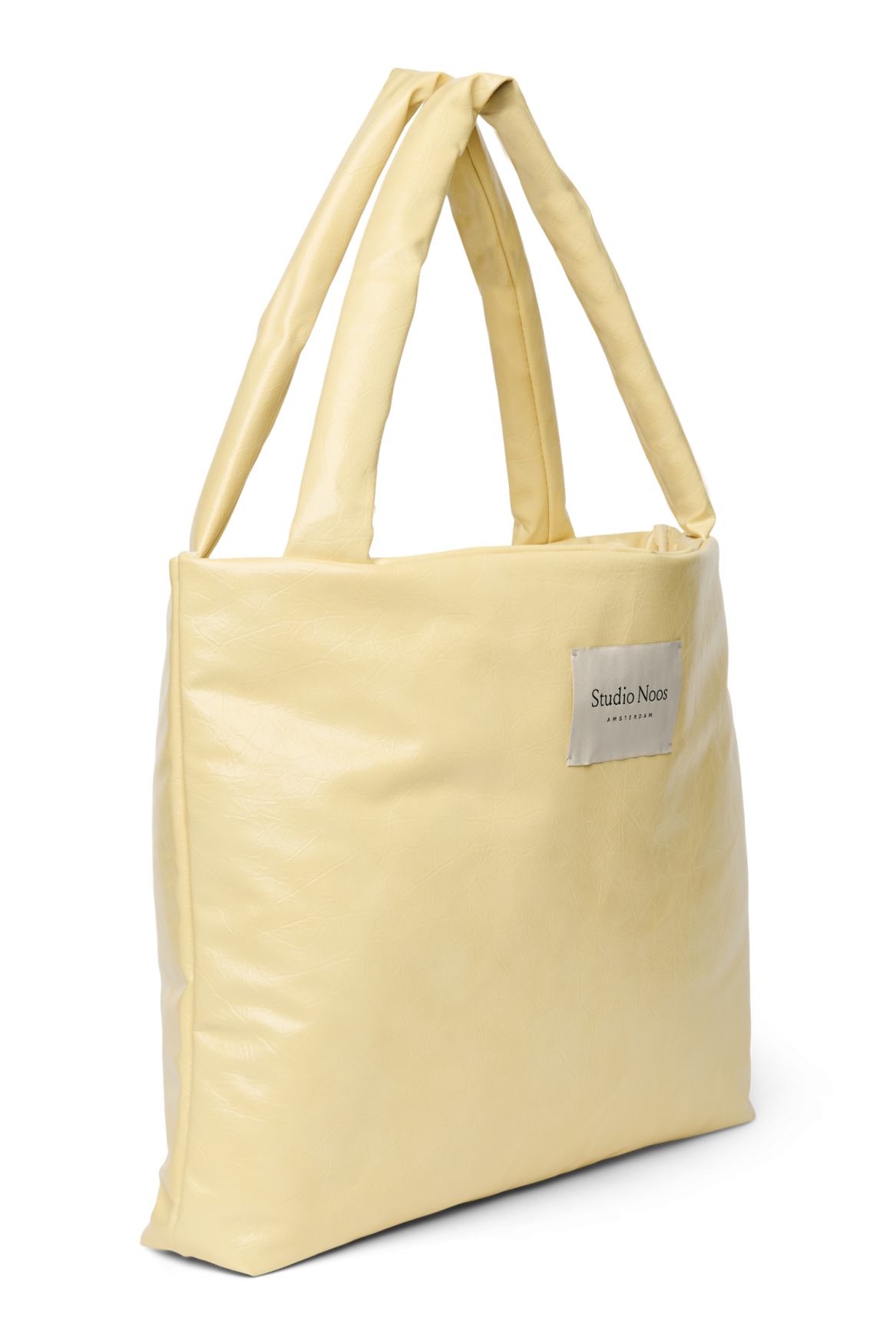 Studio Noos Vegan Leather Mom Bag Tasche Butter Yellow