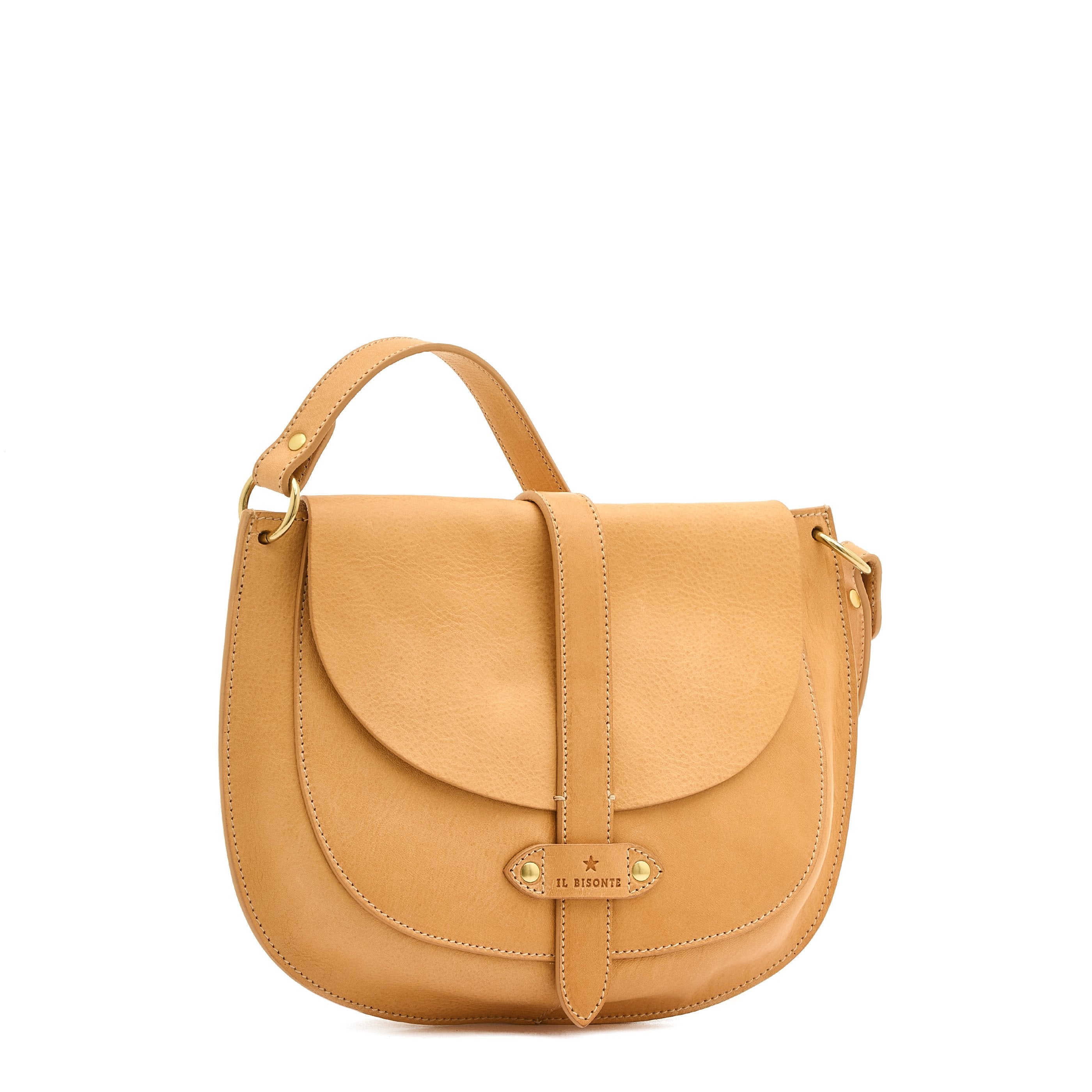 Il Bisonte Archivio Saddle-Tasche Natur Rindsleder