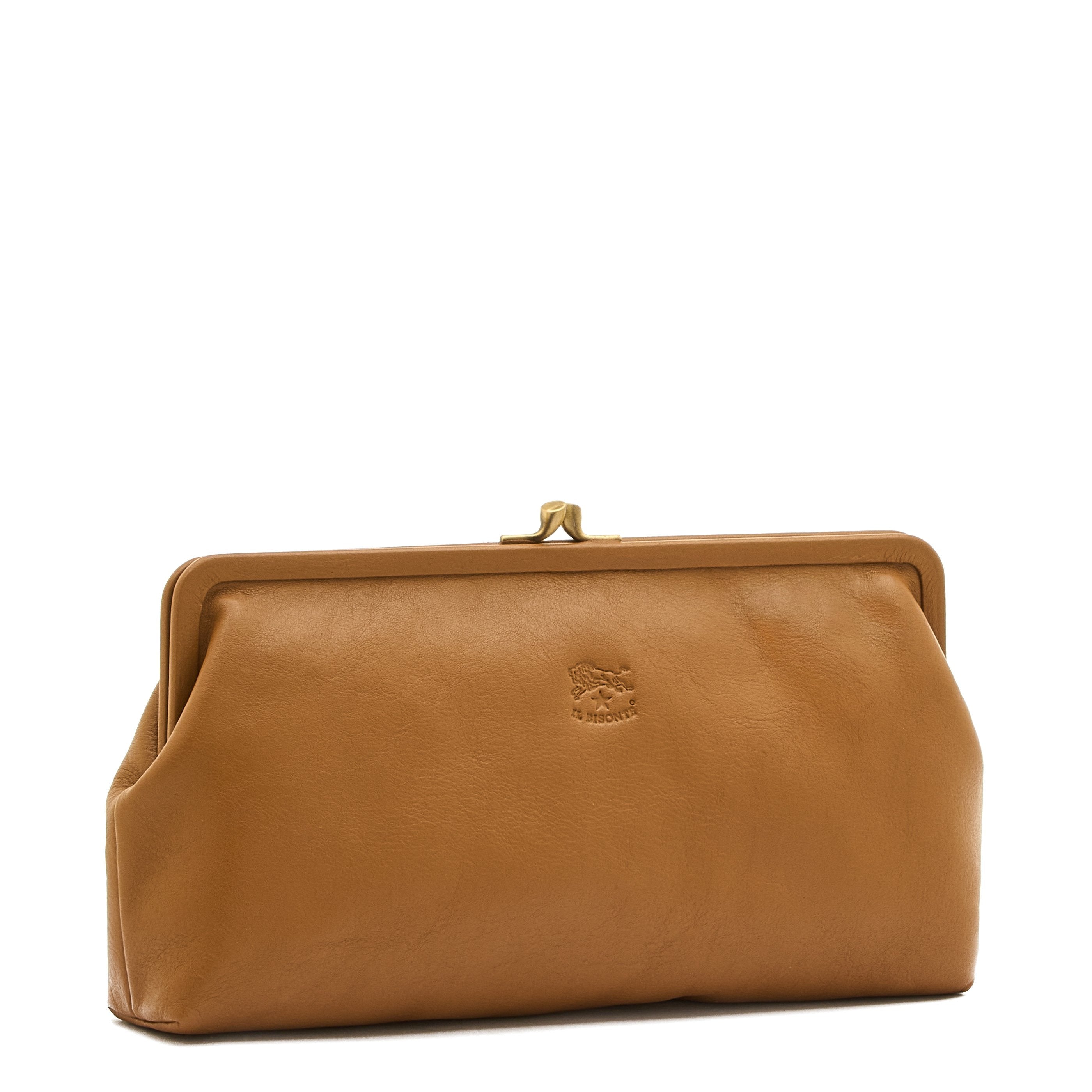 Il Bisonte Manuela Clutch Vollleder Gianduia