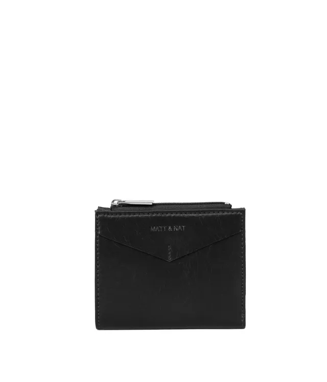 Matt & Nat Rome SM Geldbörse Black vegan