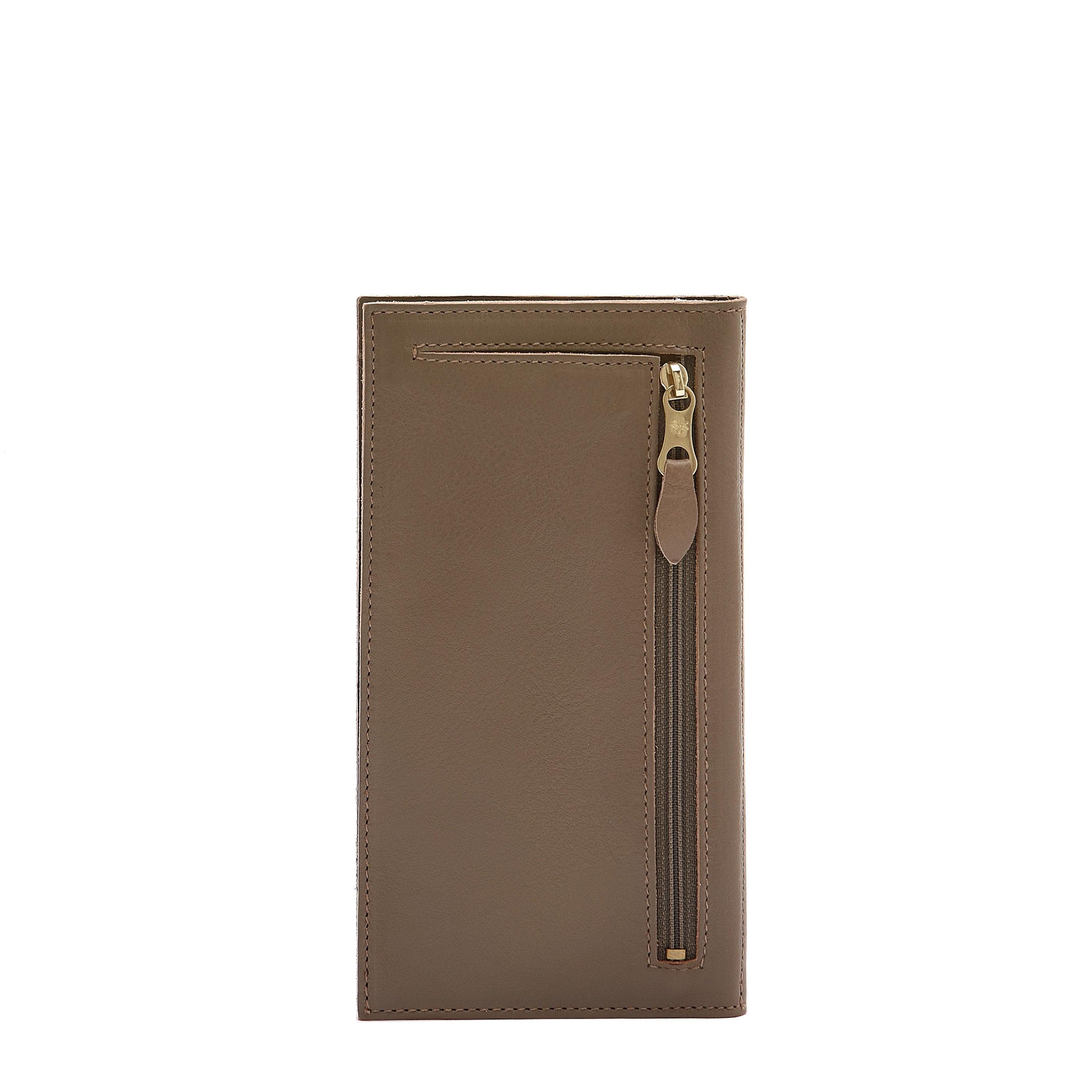 Il Bisonte Portemonnaie Tortora Vollleder Unisex