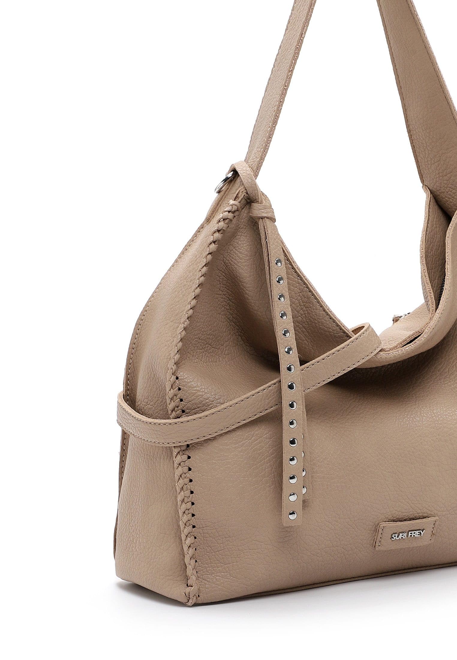 SURI FREY Franzy Hobo Bag M Schultertasche Sand