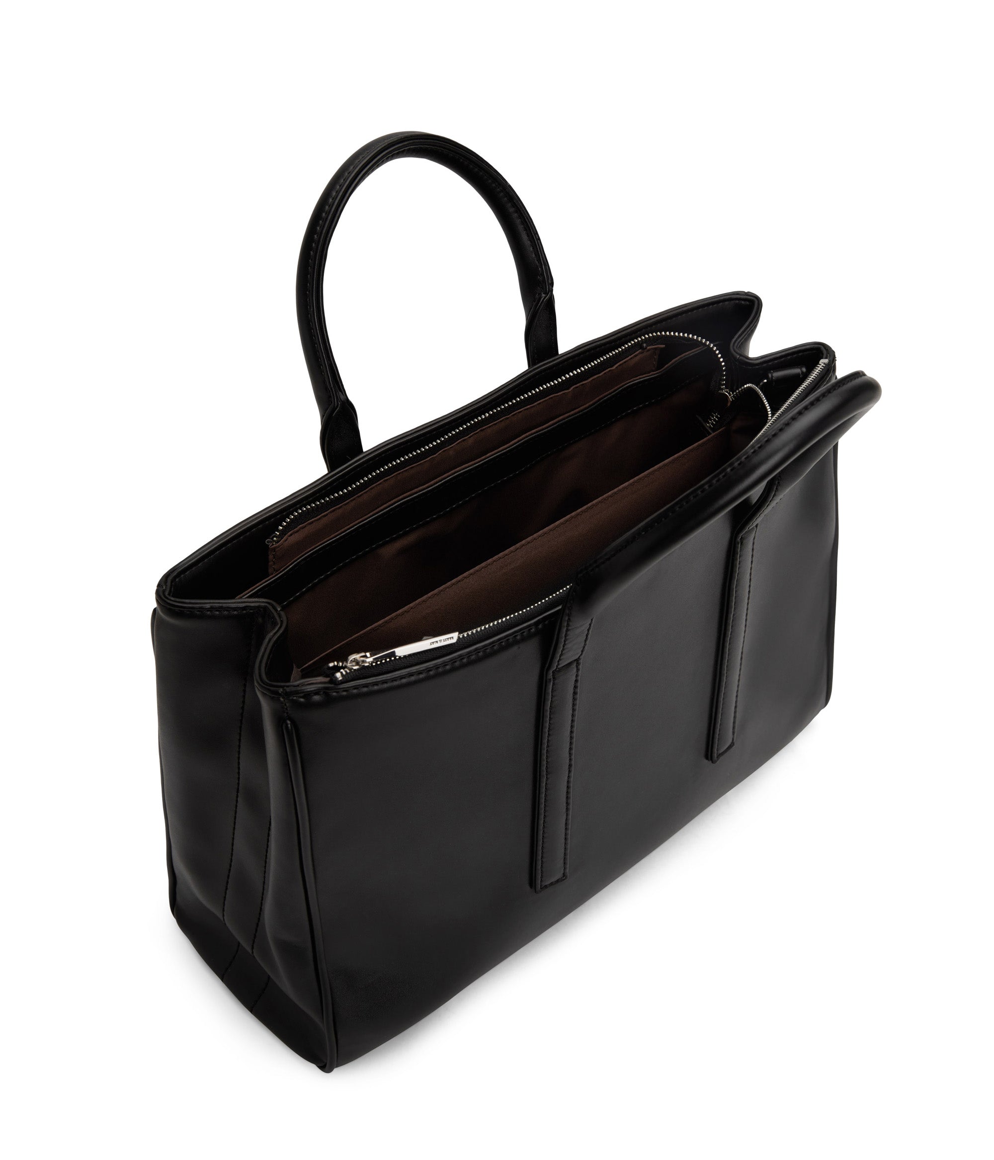 Matt & Nat Loom EVELIN Handtasche Schwarz Laptop 13 Zoll
