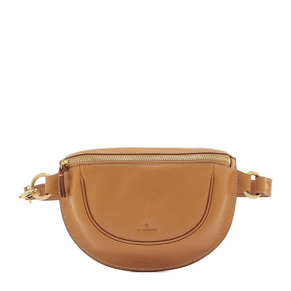 Il Bisonte Oliveta Gürteltasche Crossbody gianduia