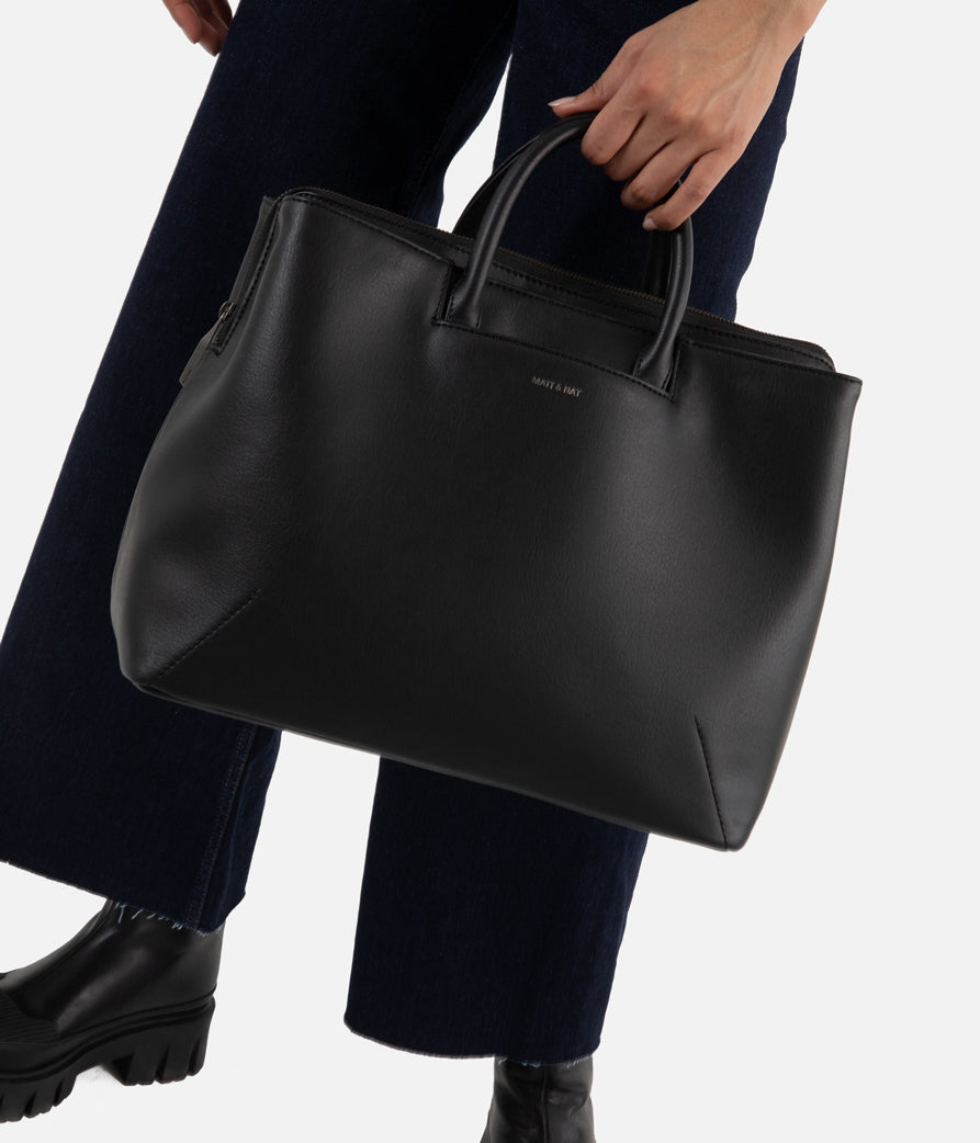 Matt & Nat Arbor Kintla Aktentasche Schwarz vegan