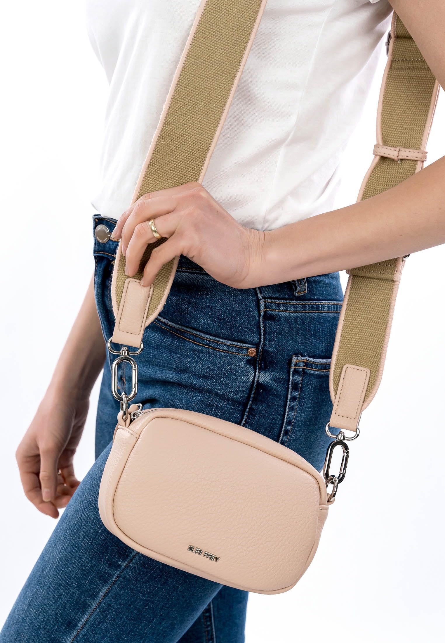 SURI FREY Hanny 14740 Umhängetasche Schwarz Uni Abendtasche