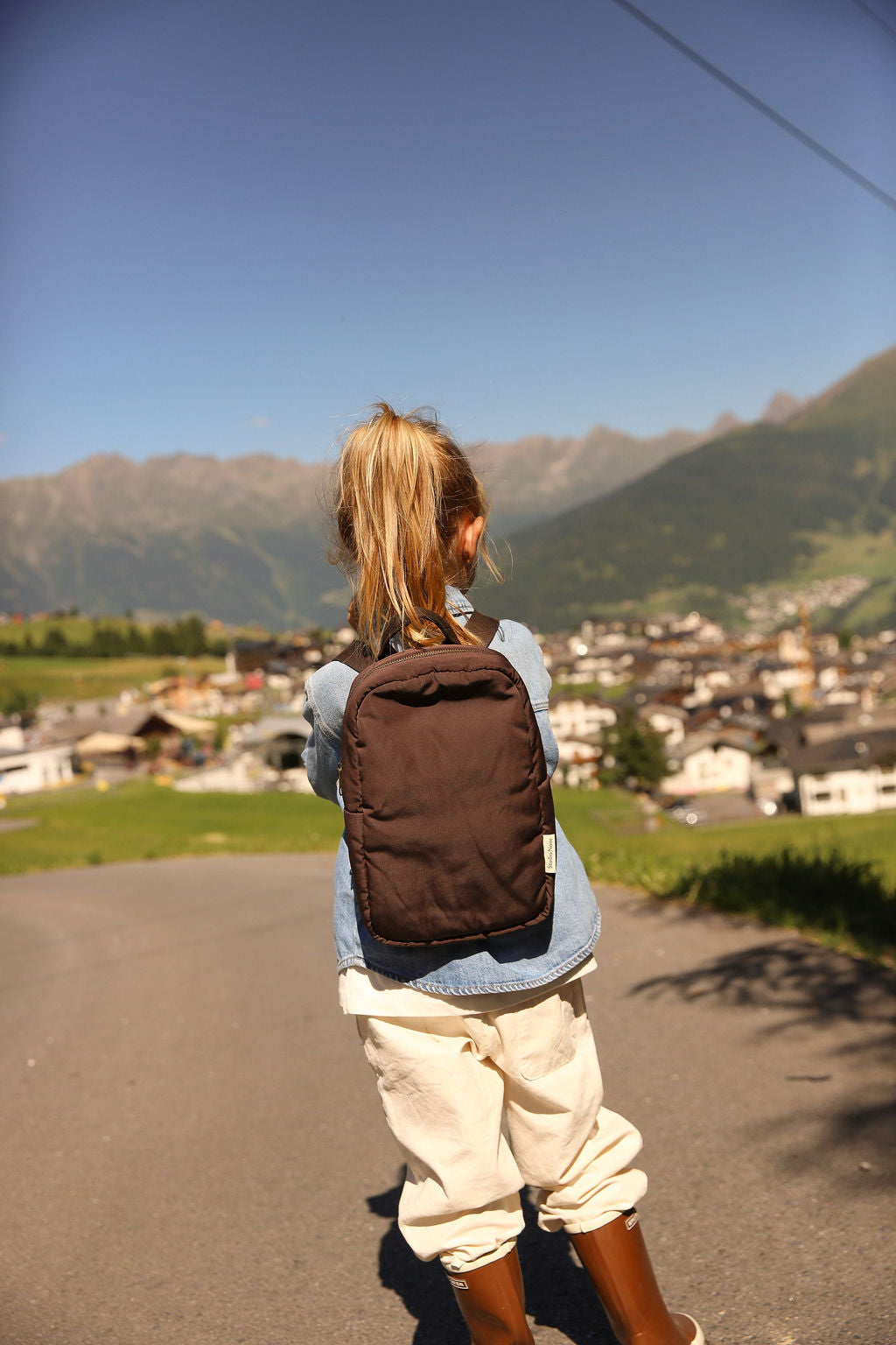 Studio Noos Puffy Mini Rucksack Braun