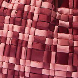 Maria la Rosa Vichy Clutch Bordeaux kariert
