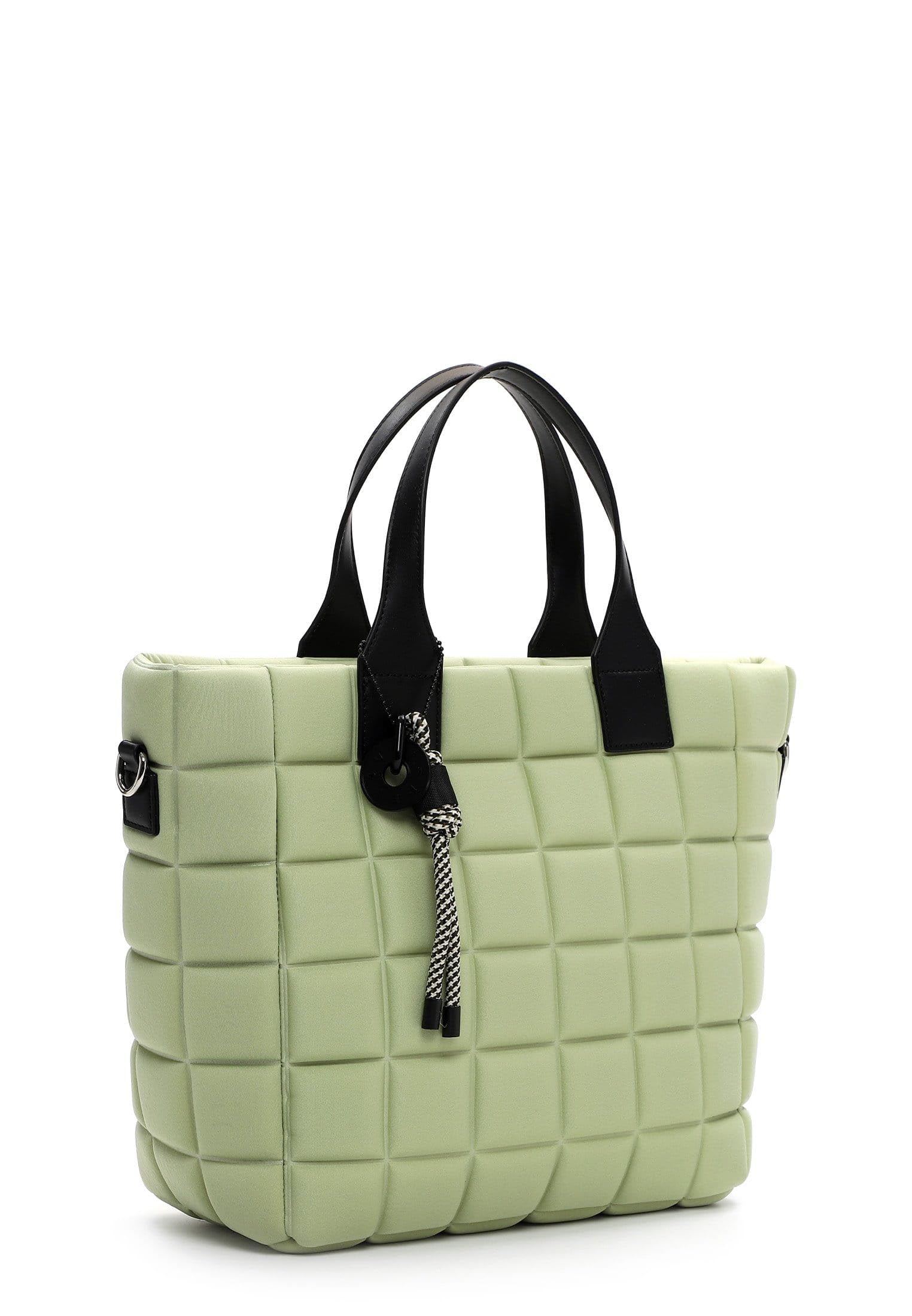 SURI FREY Jancy Cityshopper M Schultertasche Pistachio gesteppt