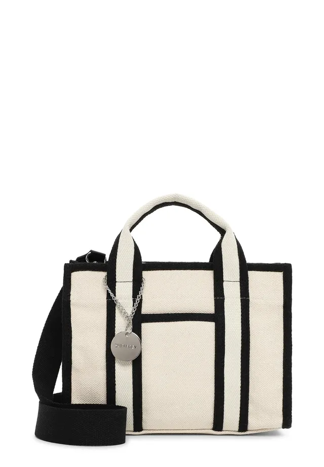 SURI FREY Bethany Shopper Schwarz zweifarbig