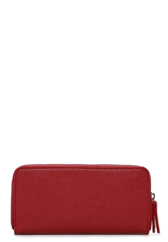SURI FREY Gitty Zip Around Wallet Geldbörse DarkRed genarbt