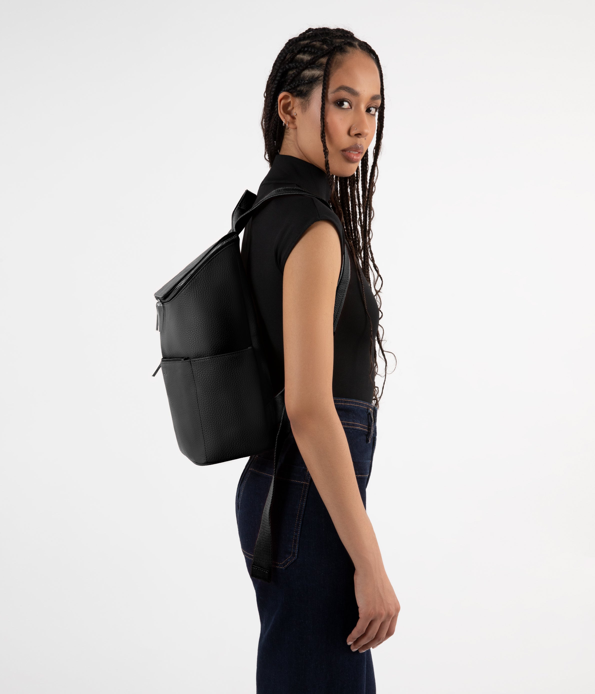 Matt & Nat Purity Brave Rucksack Schwarz 13 Zoll