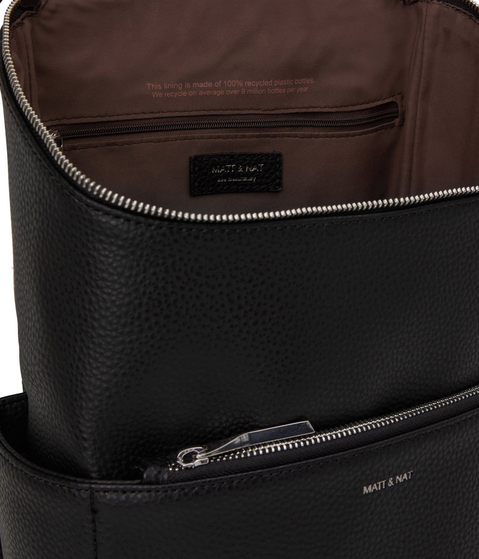 Matt & Nat Purity Brave Rucksack Schwarz 13 Zoll