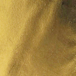 Maria la Rosa One Ribbed Laminated Socken Gold Seide