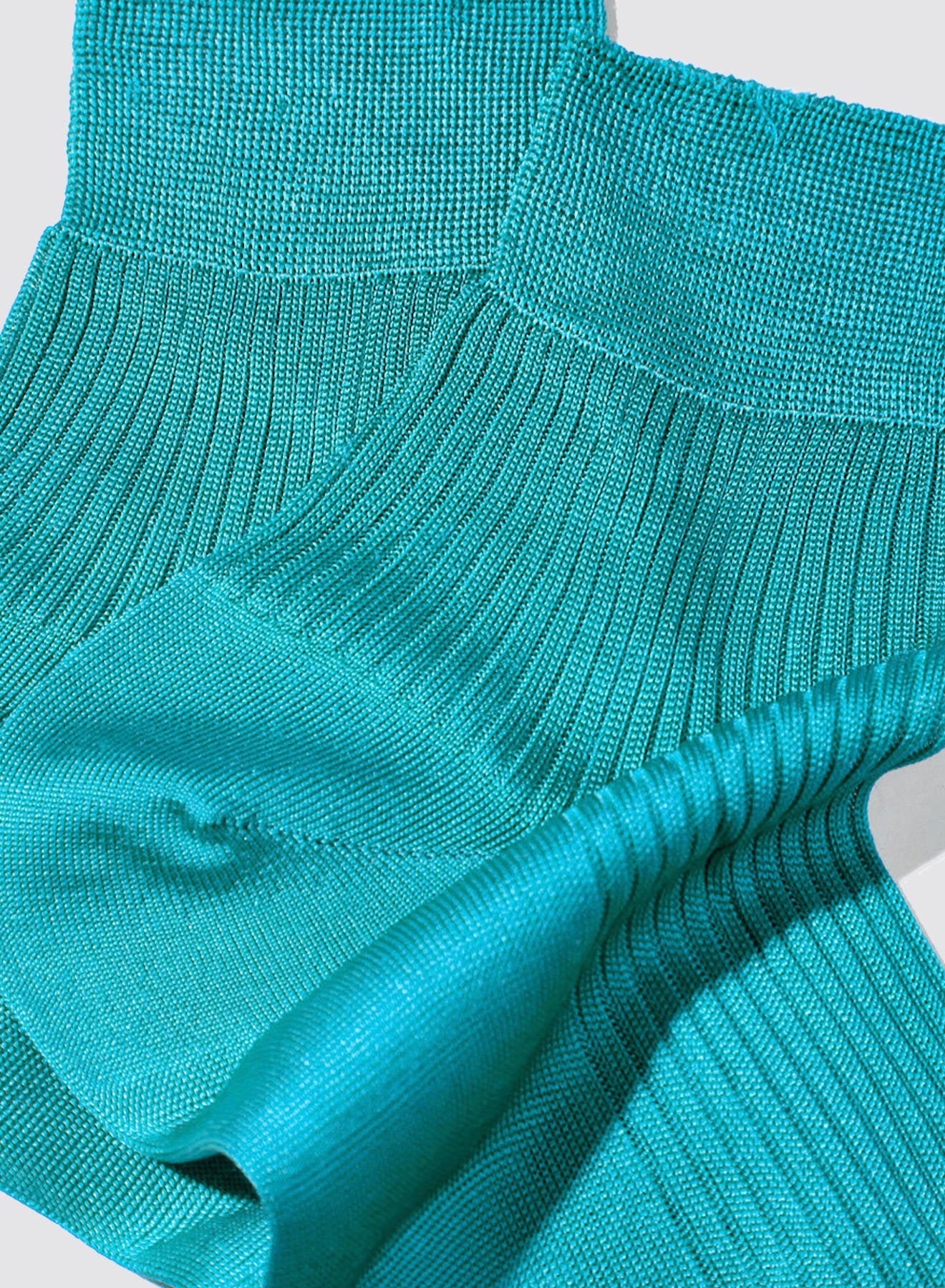 Maria la Rosa WS013UN4008 Socken Hellgrau Seide