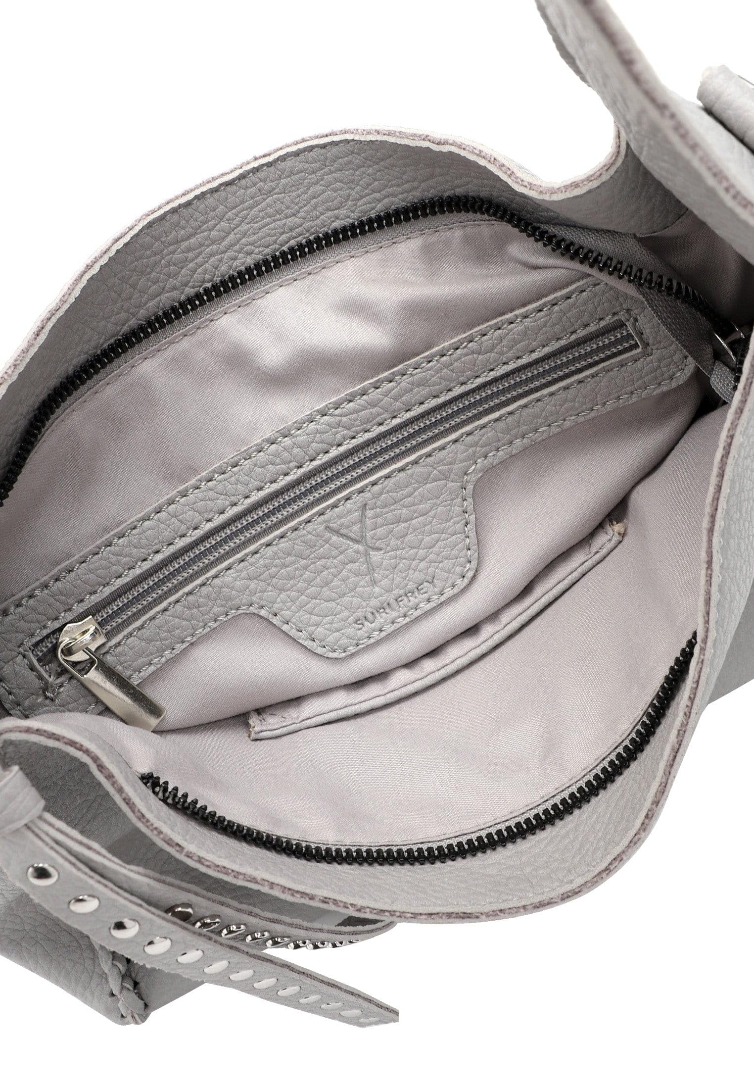 SURI FREY Franzy Hobo Bag S Schultertasche Lightgrey
