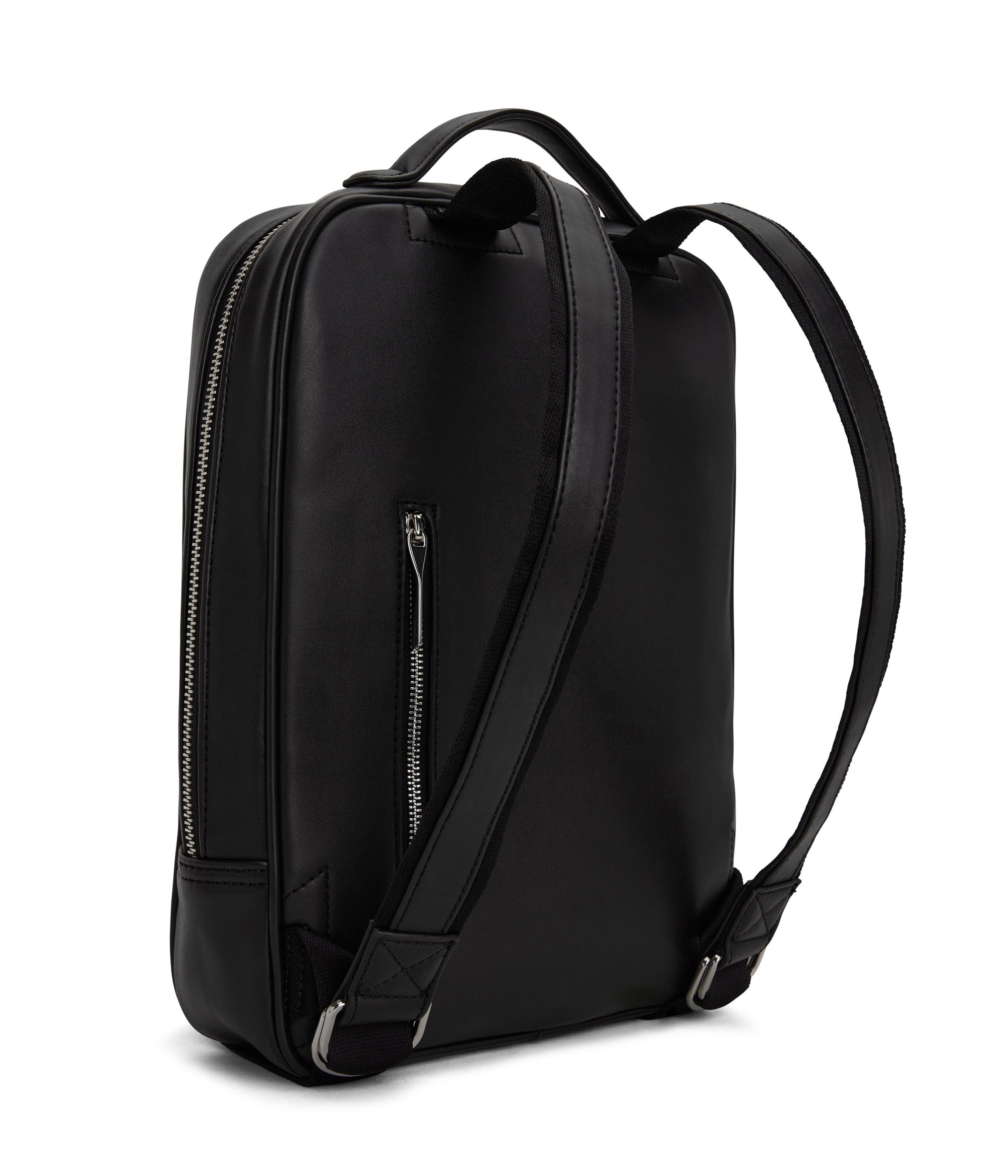 Matt & Nat Alex Rucksack Schwarz 13 Zoll vegan