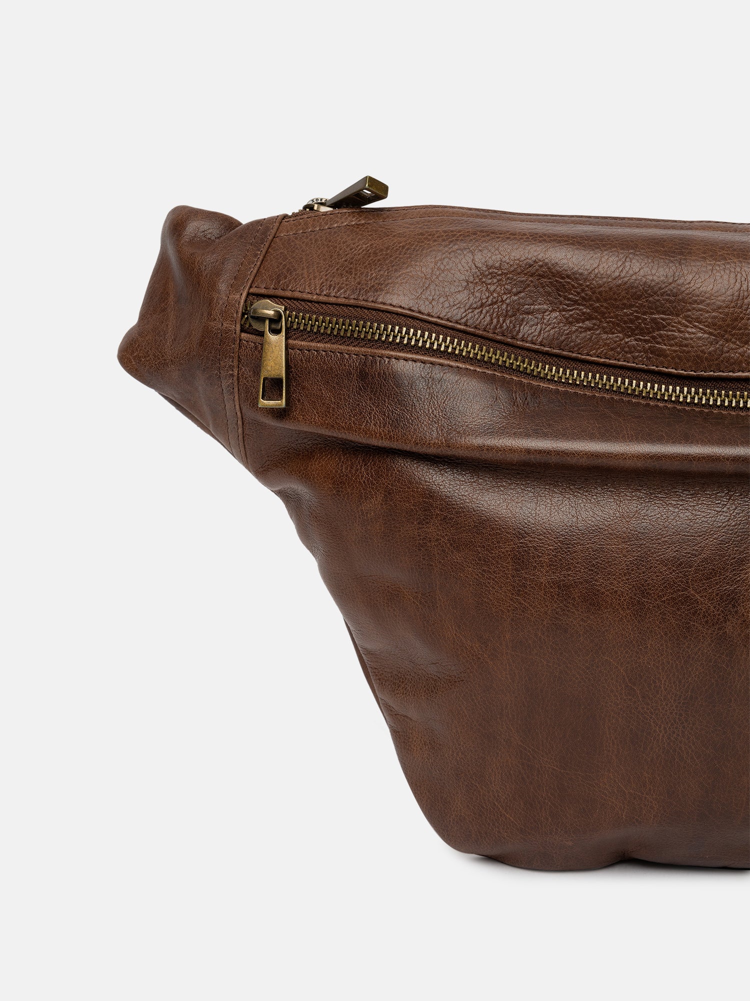 RE:DESIGNED Urban Merla Bauchtasche Woodsmoke Vollleder