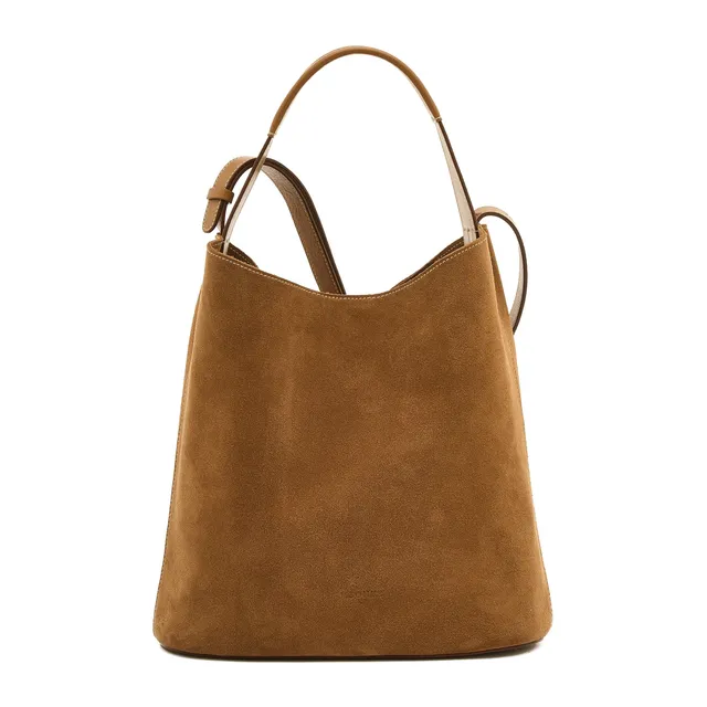 Il Bisonte Le Laudi Beuteltasche Gianduia Suede