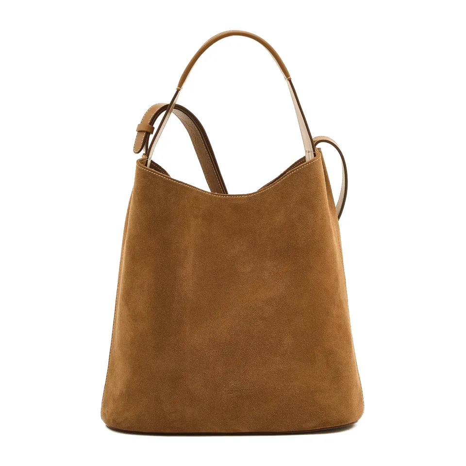 Il Bisonte Le Laudi Beuteltasche Gianduia Suede