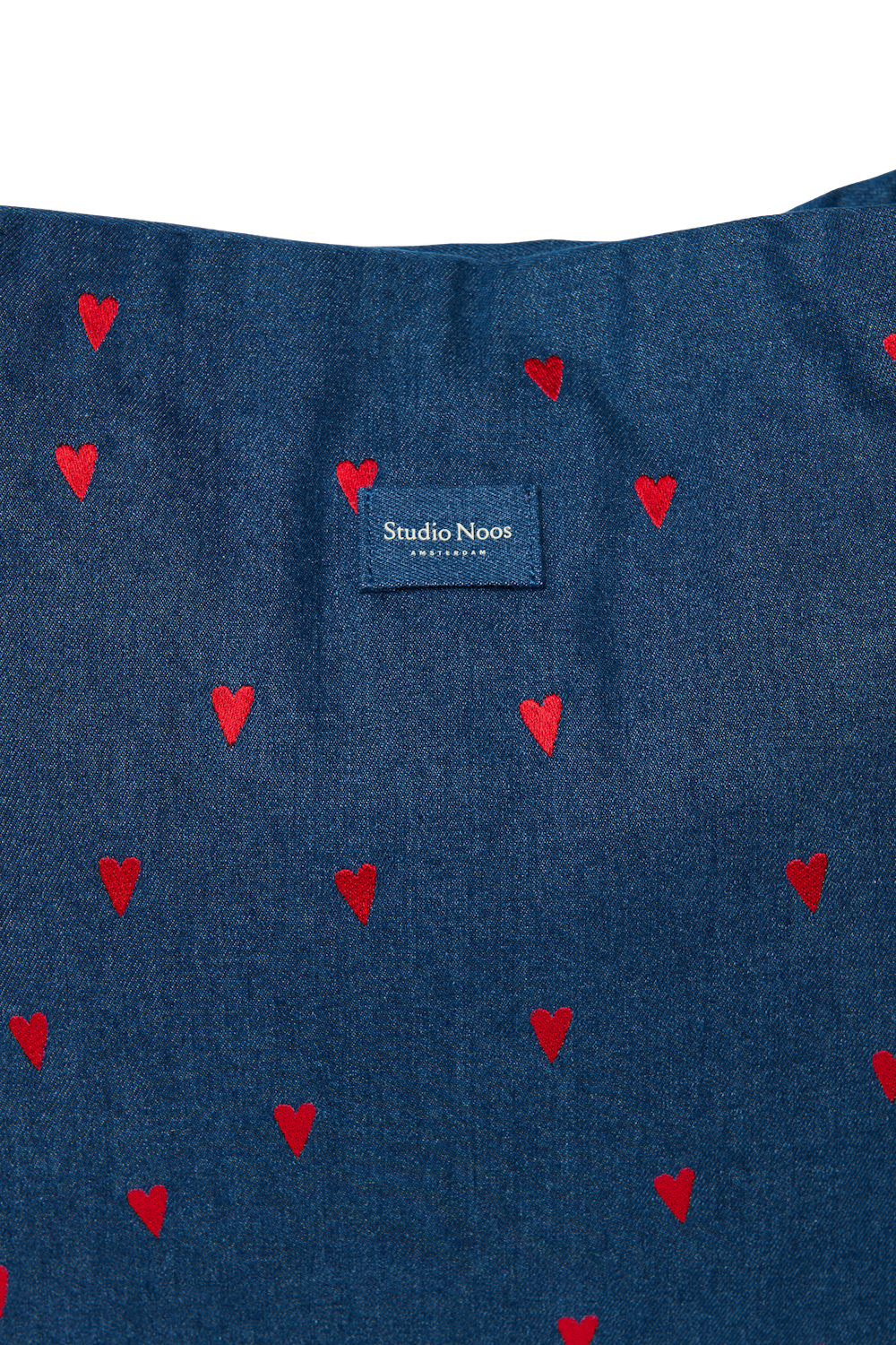 Studio Noos Denim Mom Bag Wickeltasche Dunkelblau