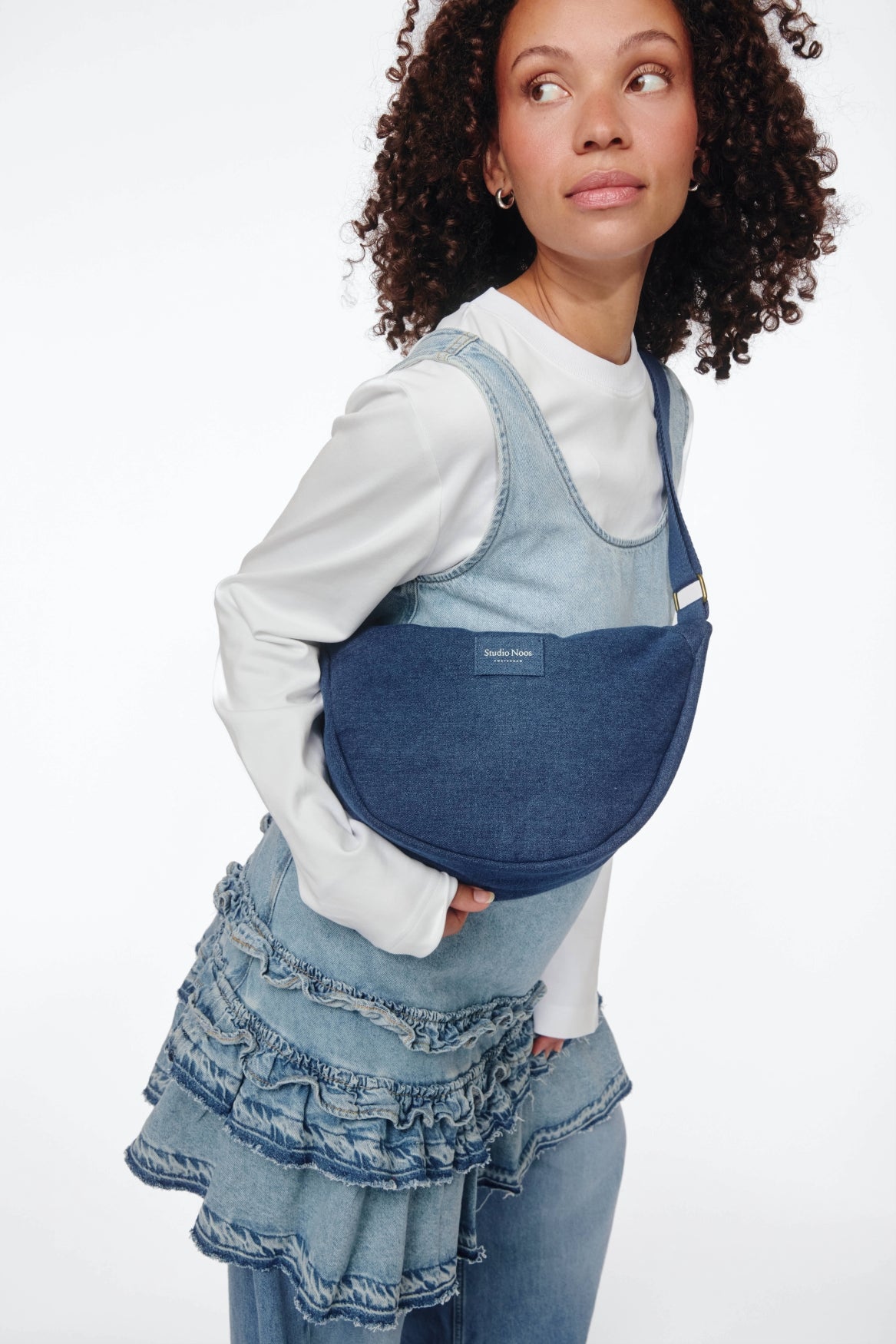 Studio Noos Denim Bauchtasche Dark Blue Erwachsene