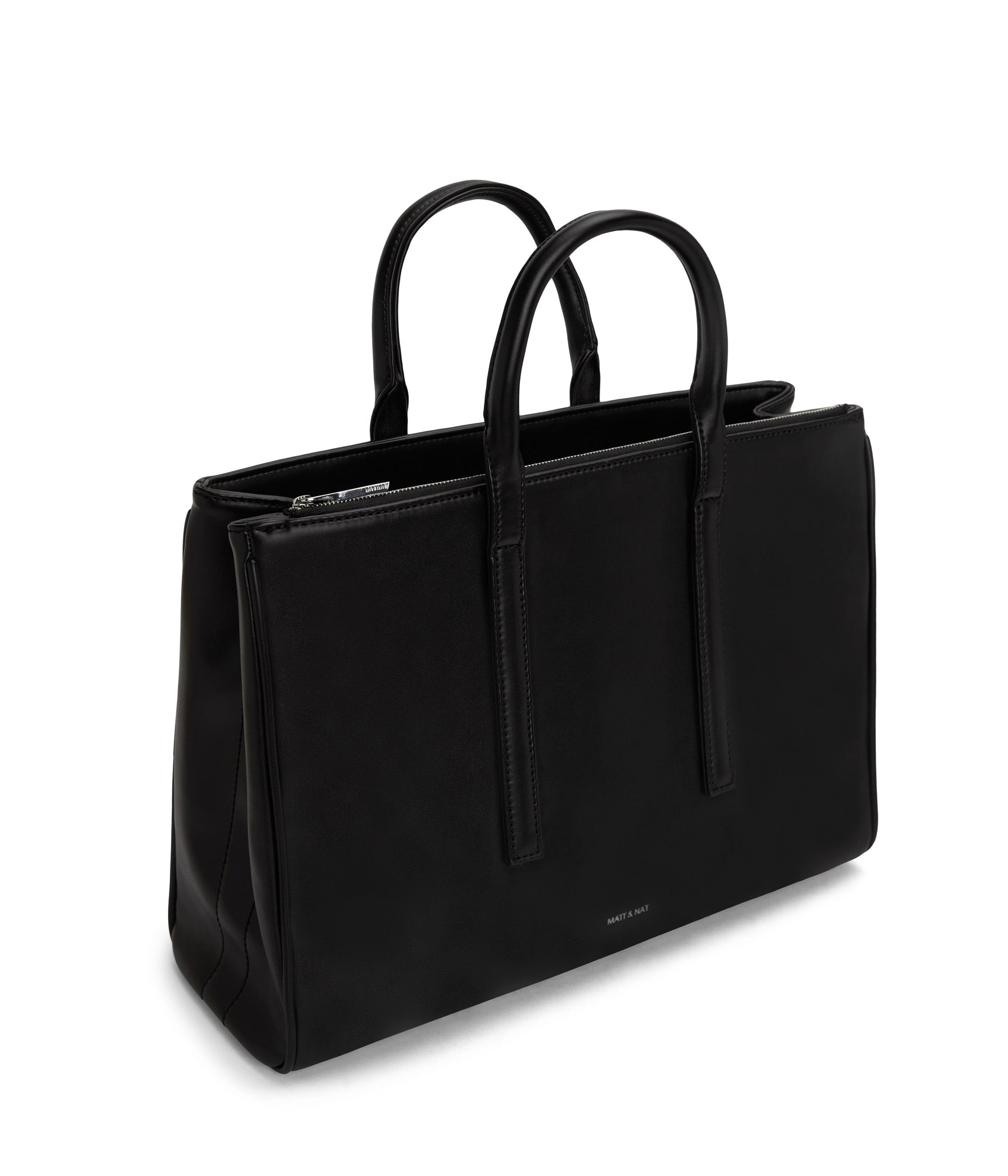 Matt & Nat Loom EVELIN Handtasche Schwarz Laptop 13 Zoll