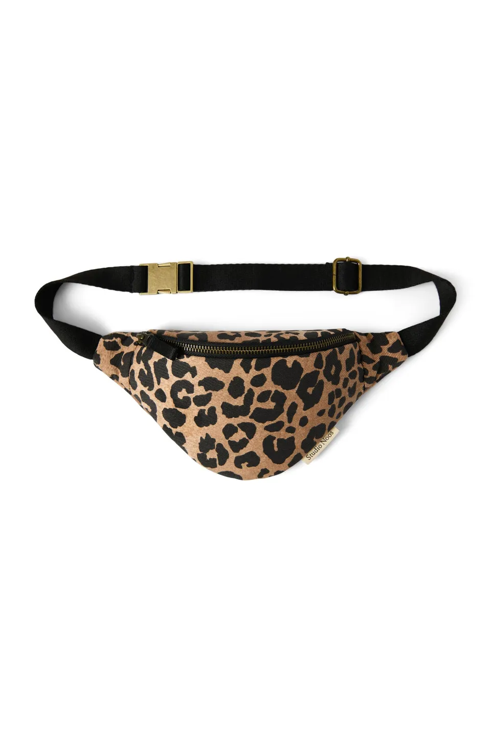 Studio Noos Cotton Mini Bauchtasche Brown Leopard Kinder