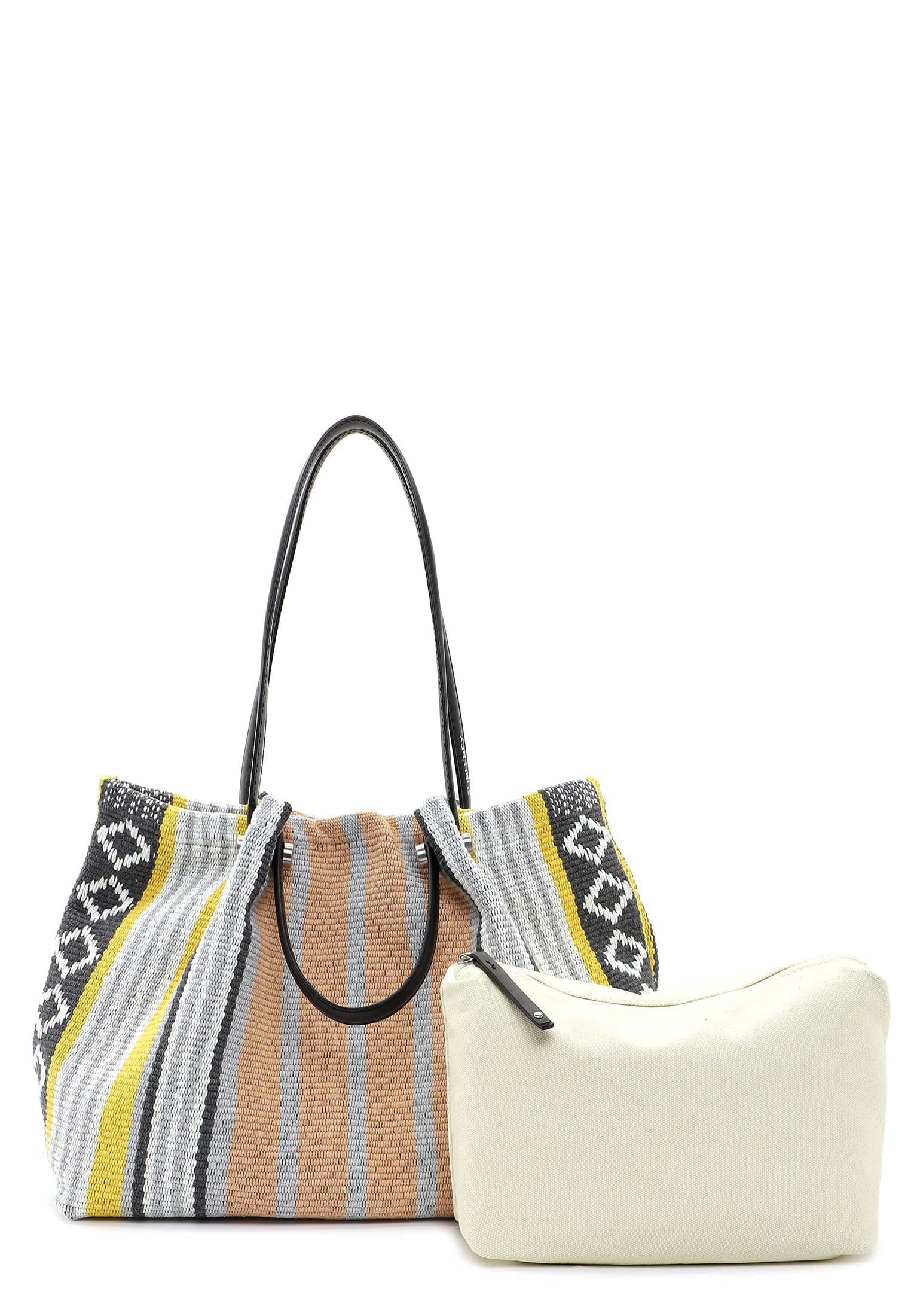 SURI FREY Elly 13790 Shopper Gelb Baumwolle