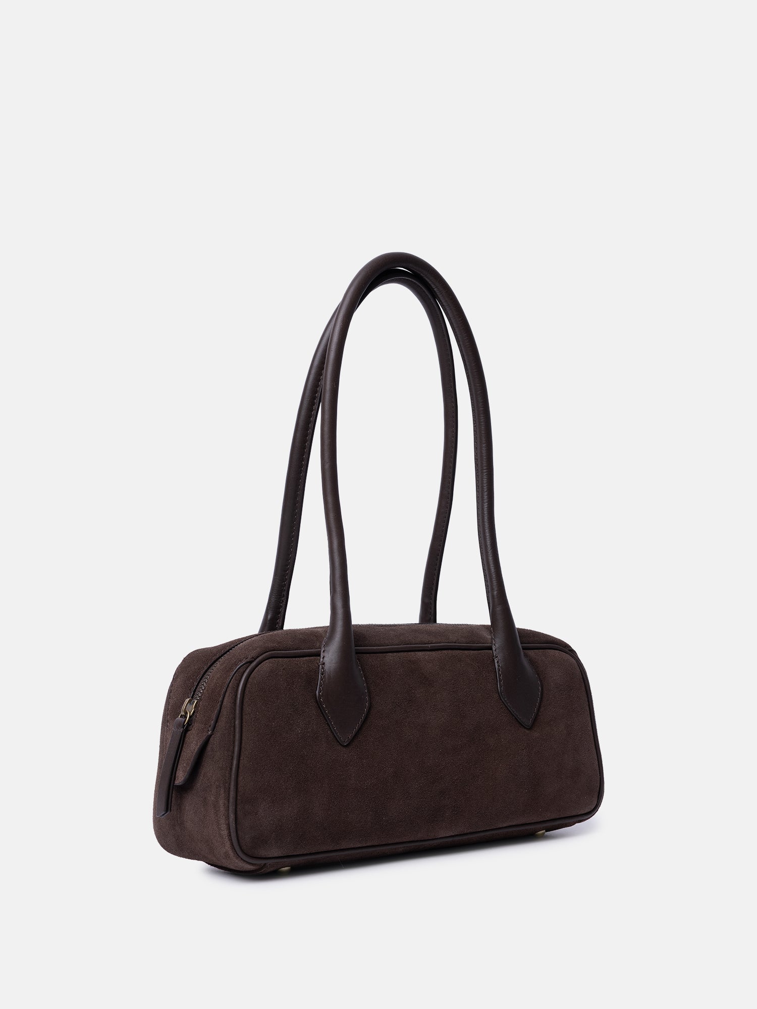 RE:DESIGNED Solin Small Handtasche Braun Vollleder