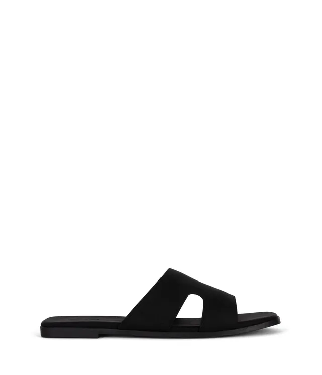 Matt & Nat Miyo Sandalen Schwarz veganes Leder