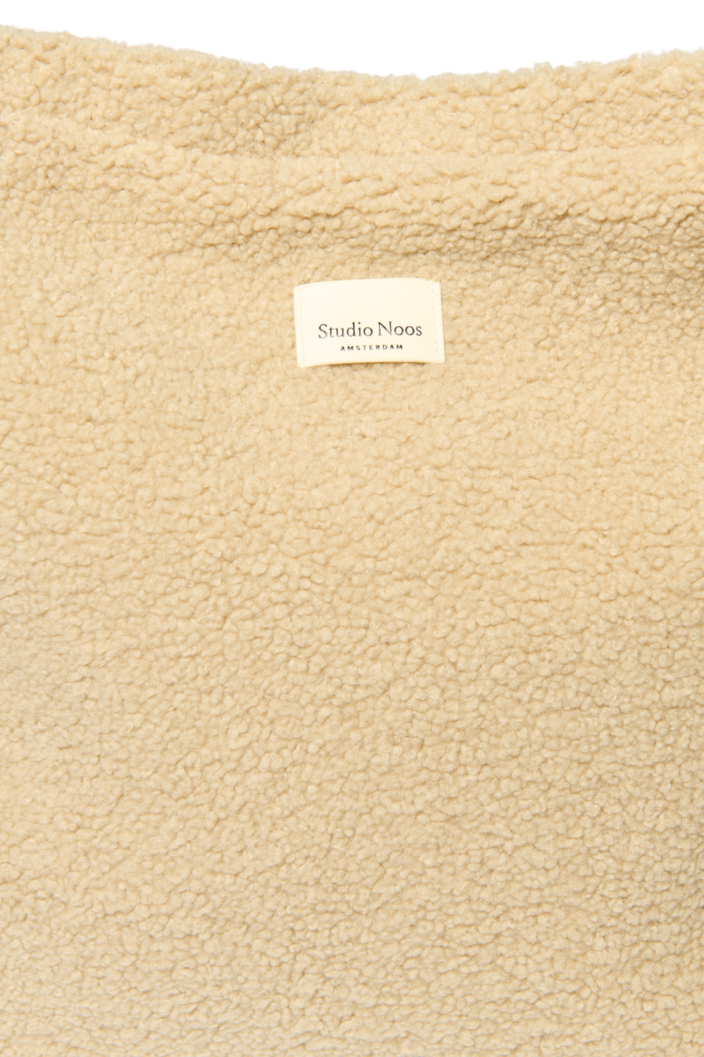 Studio Noos Teddy Wickeltasche Ecru mit Flaschenhalter