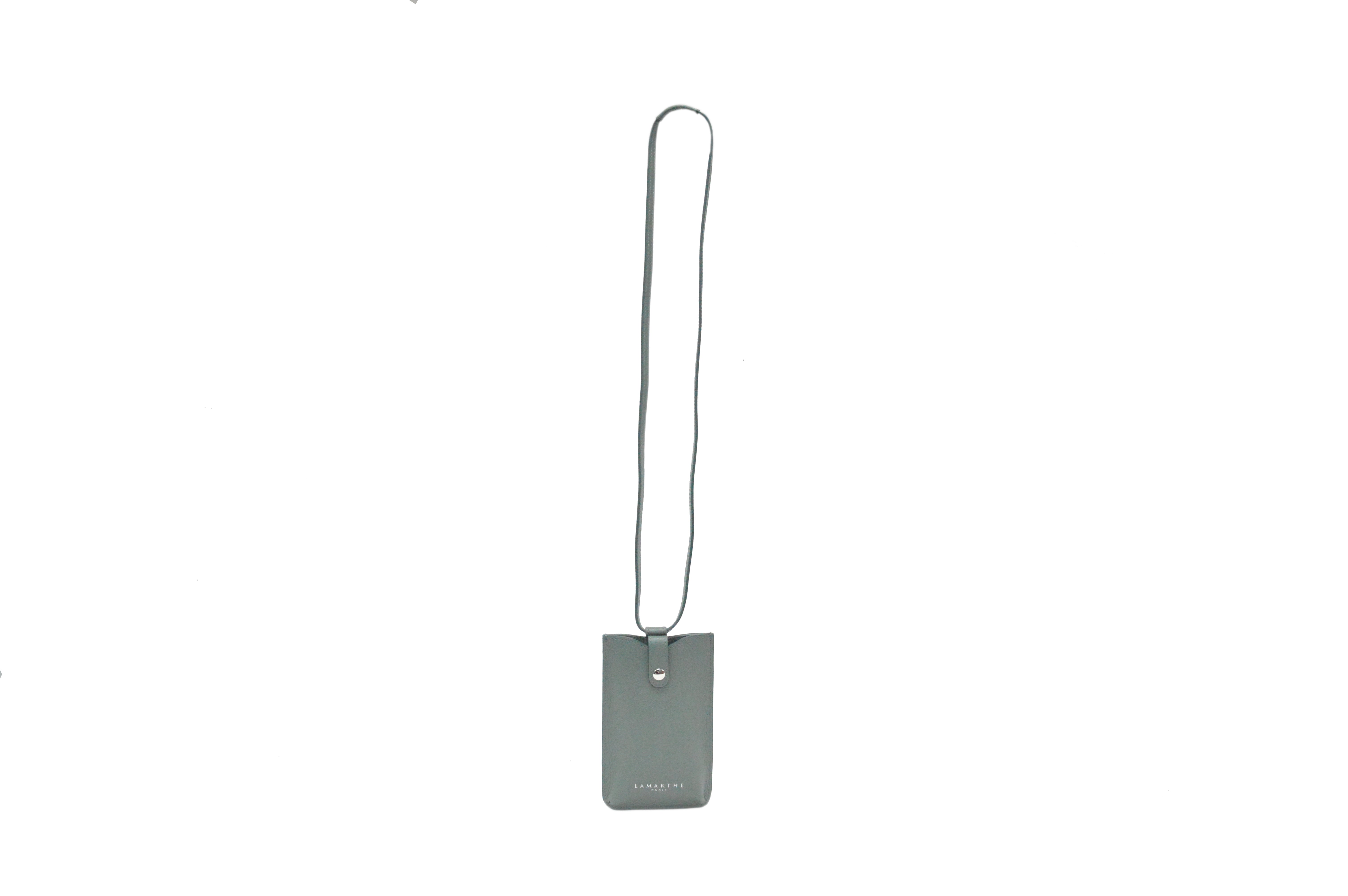 Lamarthe Ambre Handytasche Grün Rindsleder