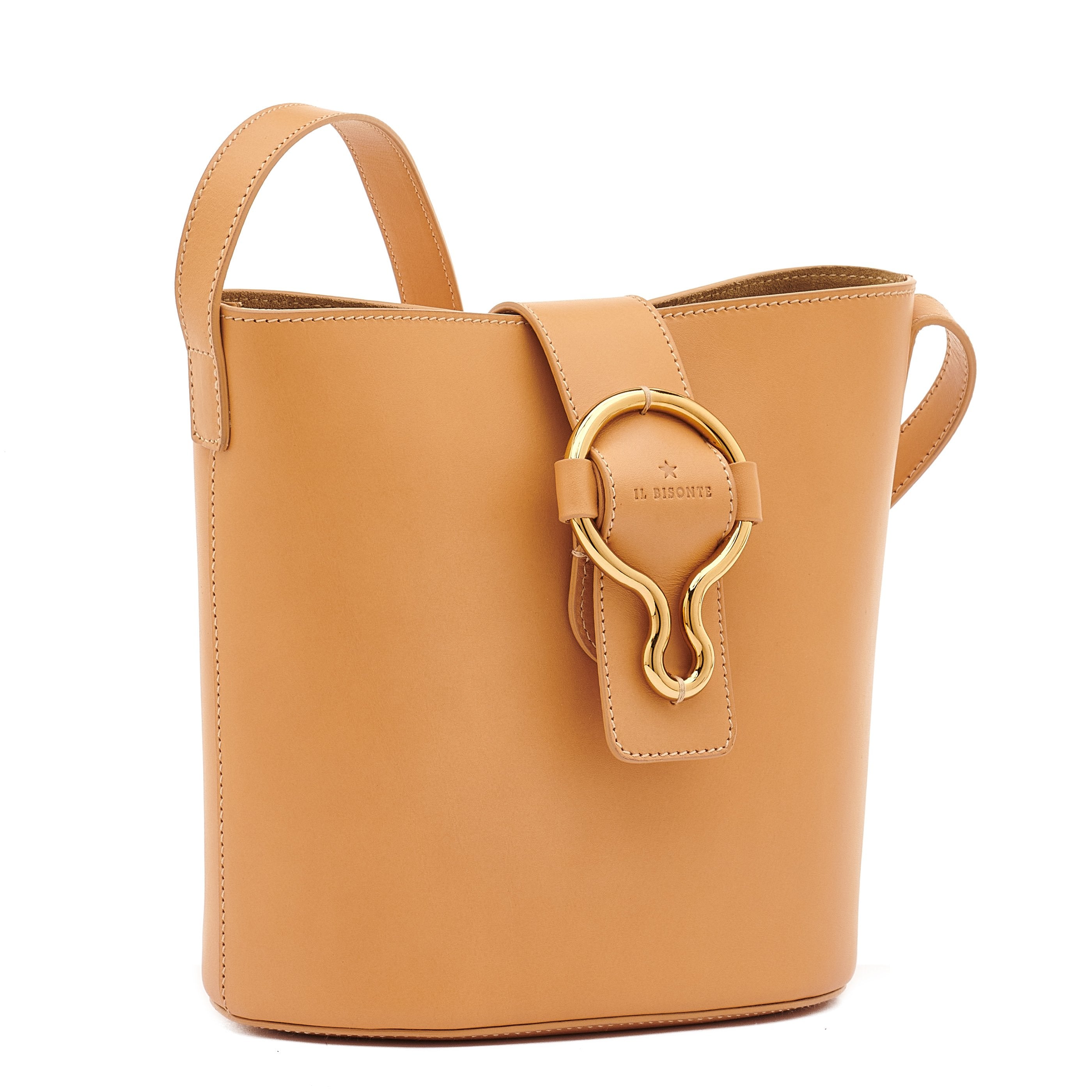Il Bisonte Consuelo Beuteltasche Vollleder Natur