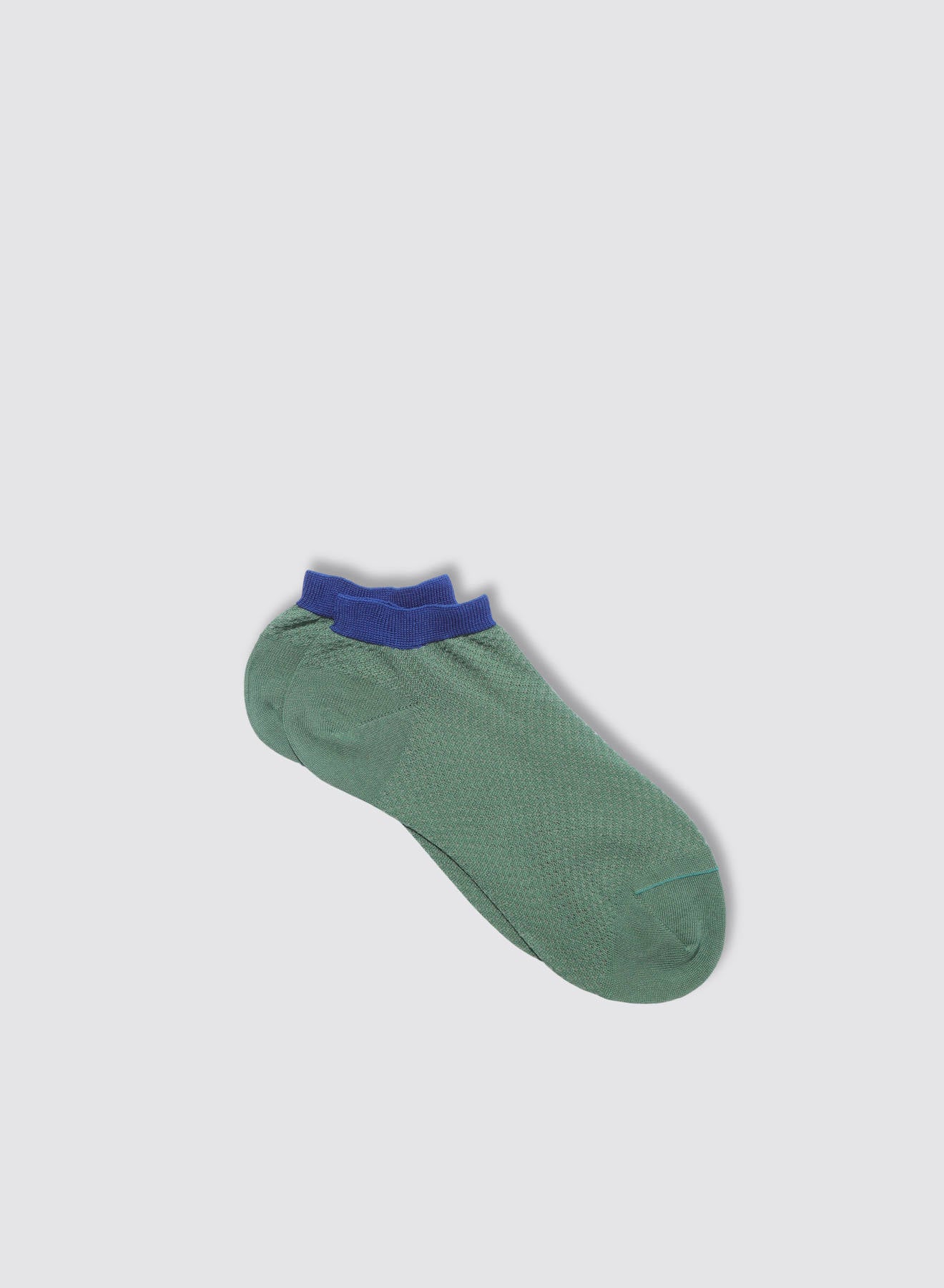 Maria la Rosa WPN09RB1899 Socken Weiß Netz Kontrastbund