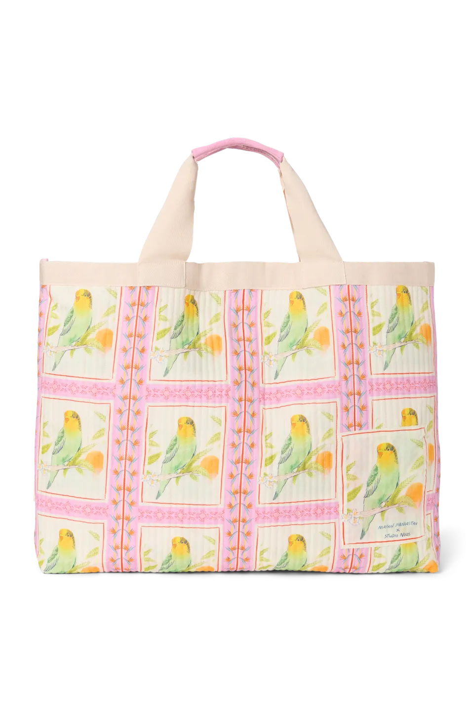 Studio Noos Maison Mangostan Strandtasche Birds