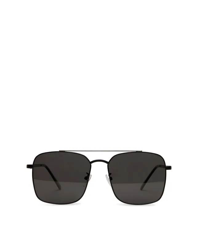 Matt & Nat Ruth Aviator Sonnenbrille schwarz polarisiert